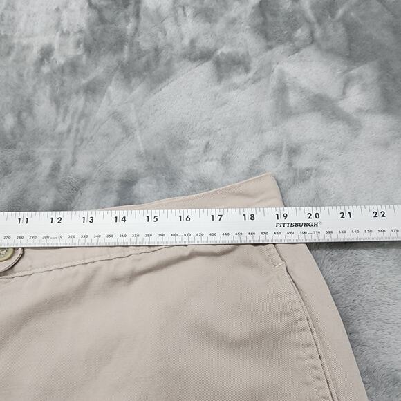 Woolrich Pants Womens 18 Tan Khaki Tencel Cotton Blend High Rise Wide Leg Office - Picture 7 of 11